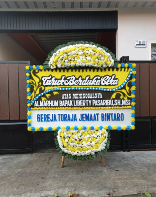 Papan Bunga Duka di Loloda